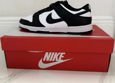 - Nike Dunk Low Negro Blanco W Foto 1 de 4