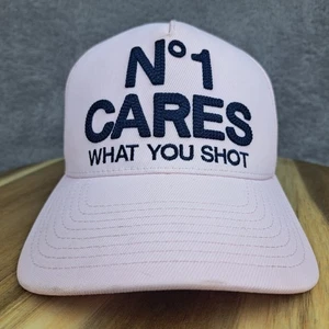 G/Fore Mütze Cap Snapback Pink No 1 Cares What You Shot Spruch Golf Sport Herren - Bild 1 von 8
