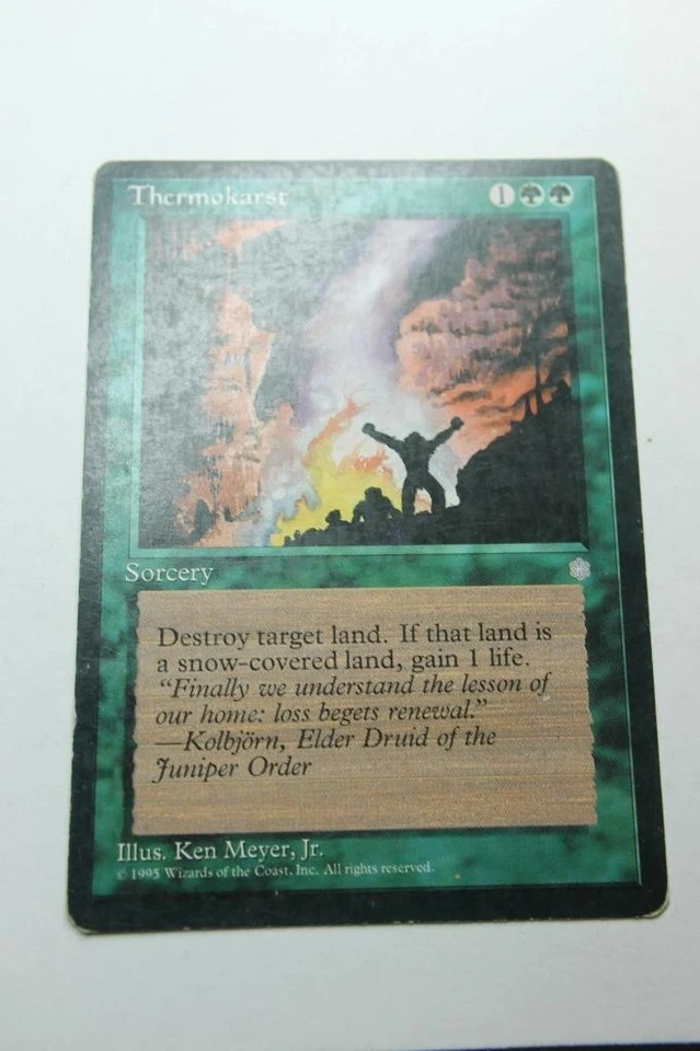 MTG Thermokarst x1- -Ice Age-Mod/Hvy Play - Image 1 of 1
