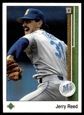 1989 Upper Deck Jerry Reed Seattle Mariners #529 - Image 1 of 2