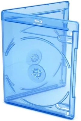 Blu-Ray Doppel - Hülle 11 mm Double Case für 2 Disc # 1-BLU-RAY-HÜLLE-NEU