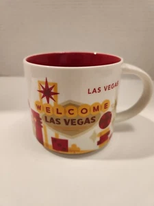 Starbucks LAS VEGAS Been There Series With Iconic LV Sign Coffee Mug Cup 14oz - Picture 1 of 6