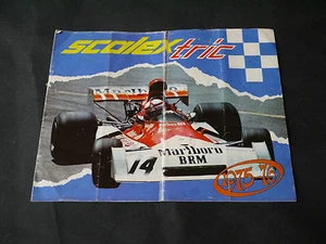 CATALOGUE VOITURES DE CIRCUIT SCALEXTRIC 1975-76 - Imagen 1 de 1