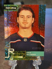 2021-22 Upper Deck Synergy ROOKIE JOURNEY DRAFT RED RC  Cole Sillinger #459/499