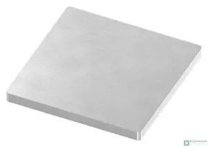 Edelstahl Ankerplatte, 80x80x6mm, V2A | STEINBACHER© - Bild 1 von 3