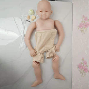 28'' Reborn Baby Doll Kits Lyra With Cloth Body DIY Part + Connector Unpainted - Bild 1 von 6
