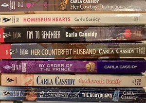 lot (7 pb) all by CARLA CASSIDY romance Cowboy - Picture 1 of 4