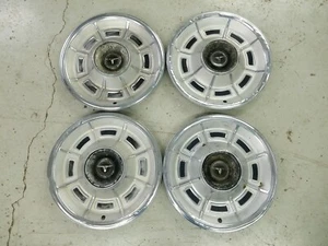 *Set of 4* Vintage 1971-1973 Ford Maverick 14" Hubcaps Wheel Covers USED - Picture 1 of 12