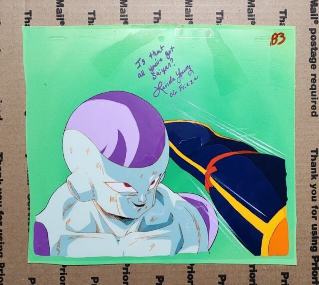 Dragon Ball Z Goku Pan Production Cel with Master Background and, Lot  #17125