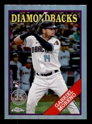 2023 Topps Chrome '88 Topps #88BC11 Gabriel Moreno Diamondbacks Rookie - Image 1 of 2