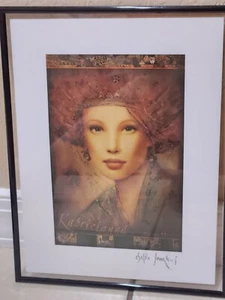 Csaba Markus 2021 Lithograph with Spot Varnish "Kapricianna"” COA 12" x 9" - Picture 1 of 5