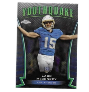 Ladd McConkey 2024 Topps Chrome RC Rookie Youthquake #Y-20 - Picture 1 of 1