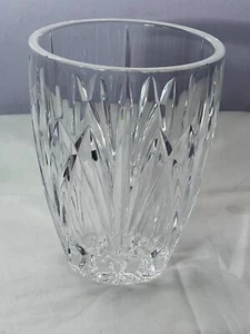 Marquis by Waterford hurricane vase Brookside 5 1/2" tall OH8714 - Picture 1 of 7