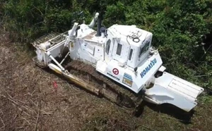 Komatsu Miniatura Originale "D85MS-15" Antipersona Pulitore Miniere Nuova - Foto 1 di 9
