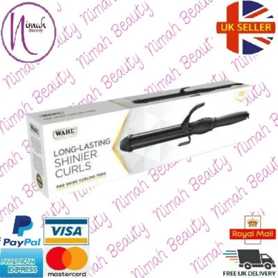 Pinza rizadora Wahl ZY083 Pro Shine 32 mm barril extra largo temperatura variable Foto 1 de 4