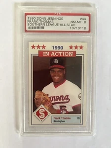 1990 Donn Jennings Frank Thomas Southern League All Star #44  PSA8 - Bild 1 von 1