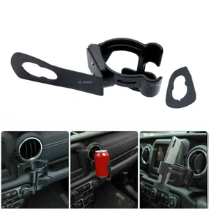 Bottle Mobile Phone Holder Bracket Mount Fit for Jeep Wrangler JK 2012 to 2018 - Imagen 1 de 8