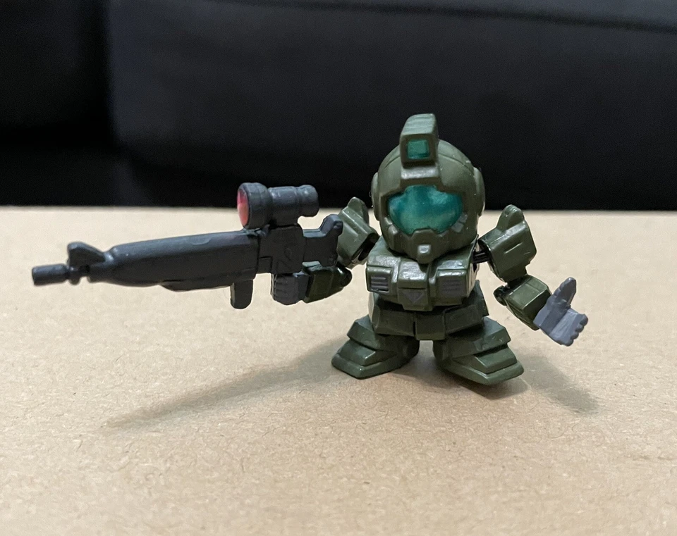 Figura BANDAI Gashapon SD GUNDAM FRANCOTIRADOR GM a todo color (Reconstruir+Repintado) Foto 1 de 4