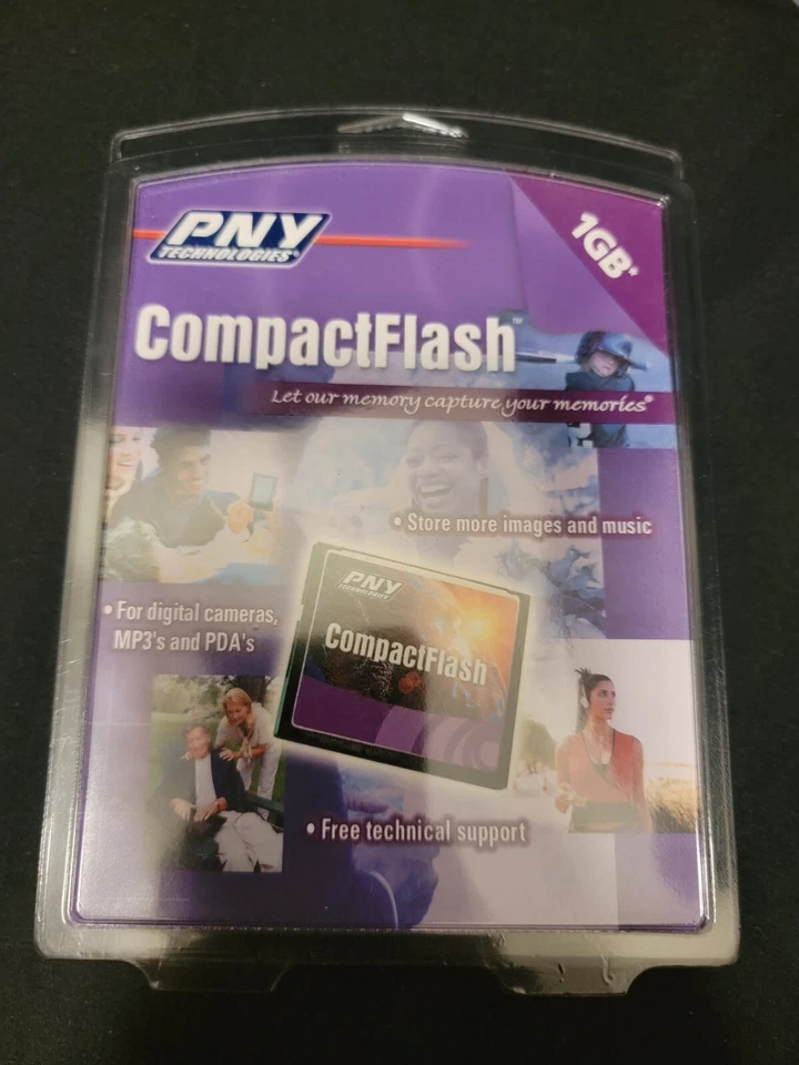 PNY Technologies 1GB CF  CompactFlash - Image 1 of 1