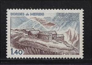 French Andorra Scott # 285 MNH Mountain Village 1981 - Picture 1 of 1