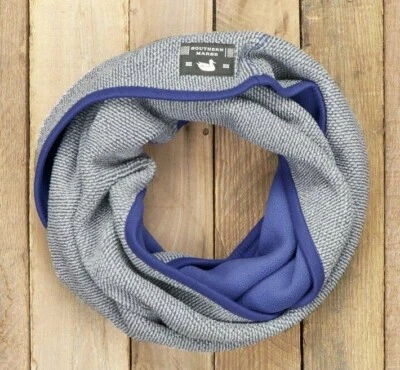 Женский шарф Southern Marsh с флисовой подкладкой светло-серый Highland Alpaca Infinity - Изображение 1 из 3