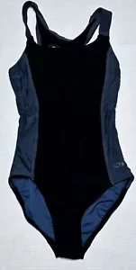 CHAMPION One Piece Women's Swimsuit Black Gray Size S XS 0-2 Active Performance - Picture 1 of 3