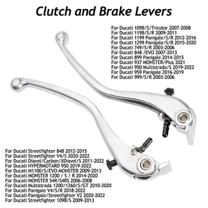 Palanca de embrague de freno para Ducati Diavel XDiavel MONSTER S4RS Streetfighter V4 1098S - Imagen 1 de 10