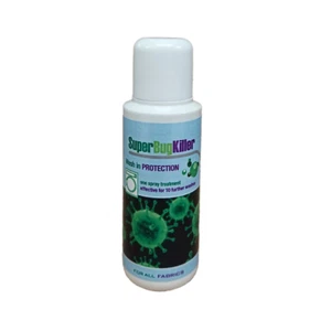 Superbug Silber Antibakteriell Sportbekleidung Stoff Waschmaschine Behandlung Waschen - Bild 1 von 2
