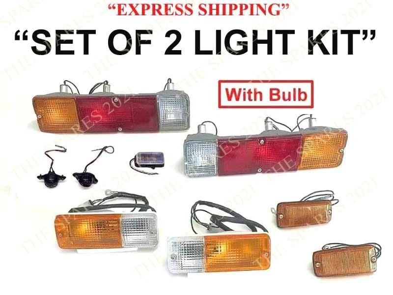 JUEGO DE LUCES / PLUS MARCADORES LATERALES DELANTEROS Y TRASEROS (OEM) - para SUZUKI SAMURAI 80'-95 (2# Foto 1 de 1