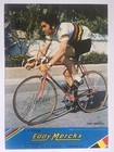 Eddy Merckx signiert große Karte Original Unterschrift Autogramm Signatur Signed