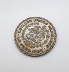 Münze Un Peso one Estados Unidos Mexicanos 1962 - Bild 1 von 3
