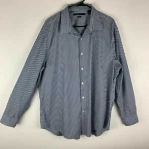 Perry Ellis Mens Non Iron XXL Long Sleeve Button Front Shirt - Picture 1 of 4