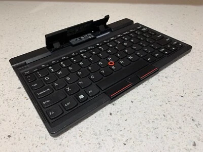 Lenovo ThinkPad 8 Tablet 2 Bluetooth USB Charger Keyboard with Stand EBK-209A - image 1 of 4