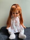 VTG Ideal Toy Co. 1972 Baby Crissy Doll 24&quot; Red Hair lengthens and shortens