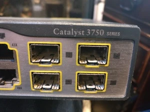 Commutateur Cisco Catalyst 3750 WS-C3750-48-TS-E 48 ports - Photo 1/2