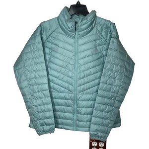 Columbia Women's Powder Lite Jacket - Aqua Haze XL - Picture 1 of 9