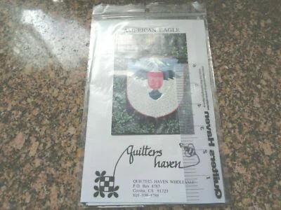  Quilt Pattern  American Eagle SHIELD  FROM QUILTERS HAVEN.  - Image 1 of 2