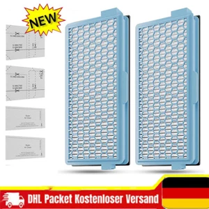 2x Blau Filter Air Clean Plus-Filter passend für Miele HEPA Air Clean SF-HA 50 - Bild 1 von 21