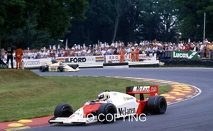 Keke Rosberg McLaren MP4/2C F1 1986 35 MM SCHIEBE MARKEN LUKE GP - Bild 1 von 2