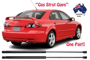 2 x NEW Gas Struts suit Mazda 6 Hatchback Hatch GG Model 2002 to 2007 - Picture 1 of 4