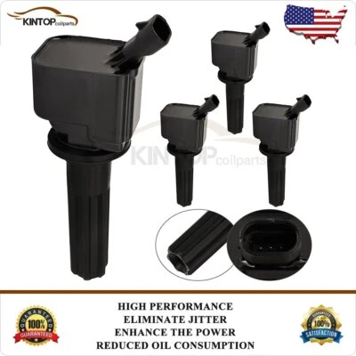 4 bobinas de encendido para Buick Rainier Isuzu Ascender 2006-2007 Saab 9-7X 4,2 L l6 Foto 1 de 4