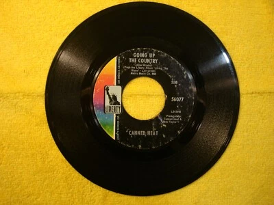 1968 CANNED HEAT "GOING UP THE COUNTRY" 45 7" - Image 1 of 2