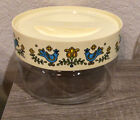 1975 Vintage PYREX CORNING COUNTRY FESTIVAL STORE 'N' SEE CONTAINER Plastic Lid