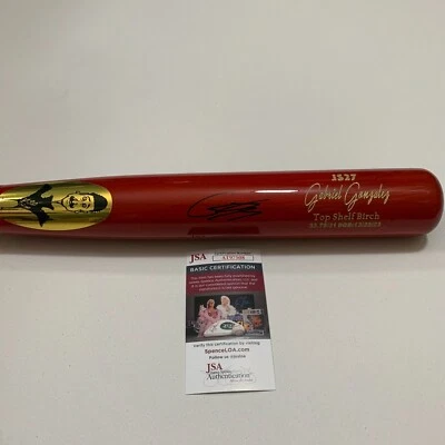 GABRIEL GONZALEZ signed/autographed BIRDMAN Game Model Bat--MINNESOTA TWINS--JSA - Image 1 of 4