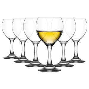 6x LAV 210ml Misket White Wine Glasses Party Cocktail Drinking Glass Goblet Set - Picture 1 of 6