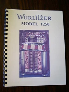 Jukebox manual Wurlitzer modelo 1250 - Imagen 1 de 3