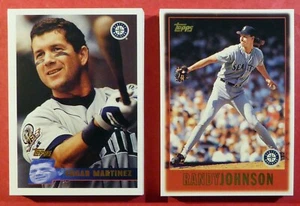 1996 & 1997 Topps Seattle Mariners Team sets (37 cards) Griffey & Edg. Martinez - Picture 1 of 5