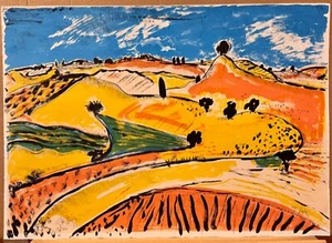 Alfredo Fabbri - "Senza titolo" - litografia 17/100 - 1990 ca - Picture 1 of 5