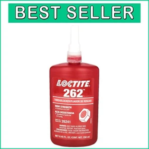 Secure Your Fasteners with 262 Red High Strength Thread Locker - 250 mL Liquid - Picture 1 of 4