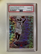 2012-13 Marquee LEBRON JAMES PSA 10 Slam Dunk Legends Swirl Gem Mint Heat Lakers